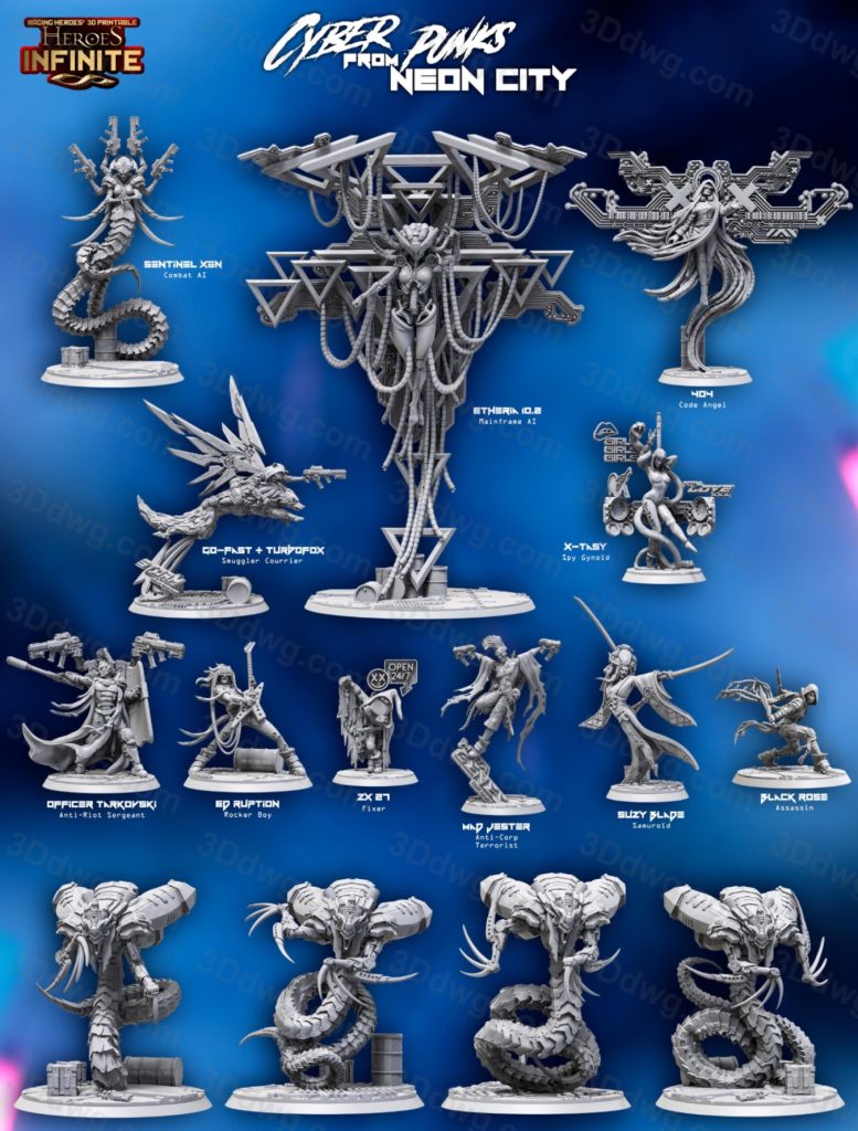 图片[5]-霓虹城的边缘行者-P站图纸收藏馆