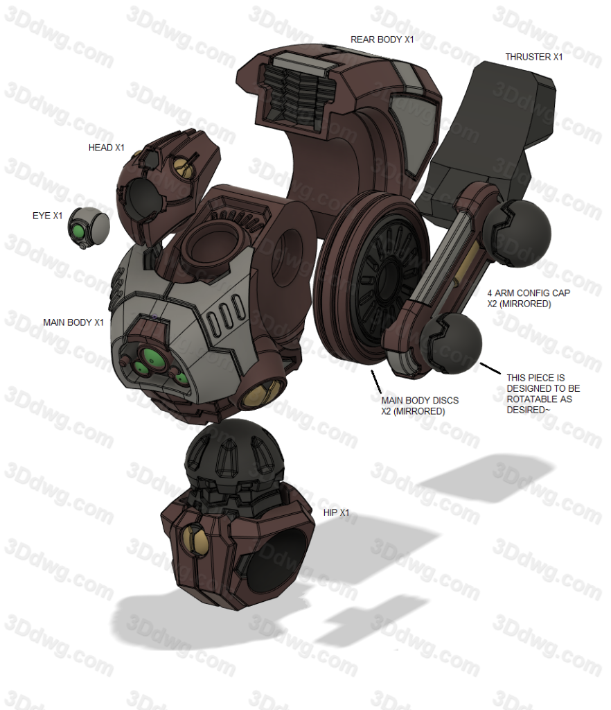图片[5]-PiperMakes XV9狮子鱼危险装甲-P站图纸收藏馆