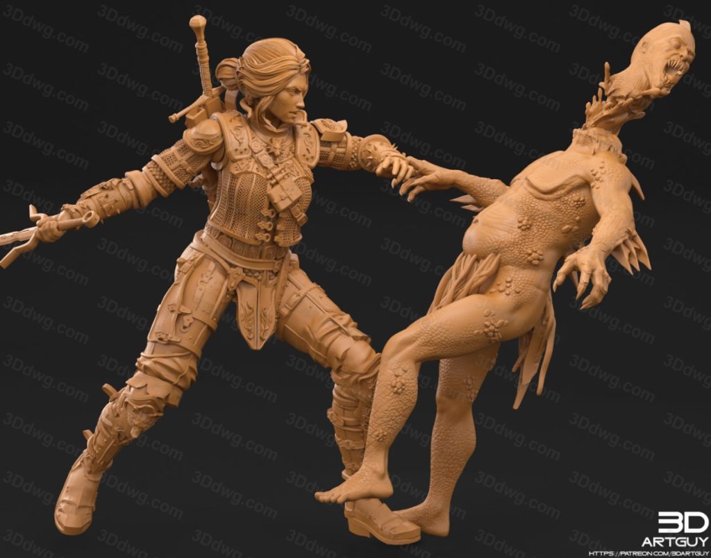 图片[2]-3DArtGuy Fantasy Characters 2022年2月-P站图纸收藏馆