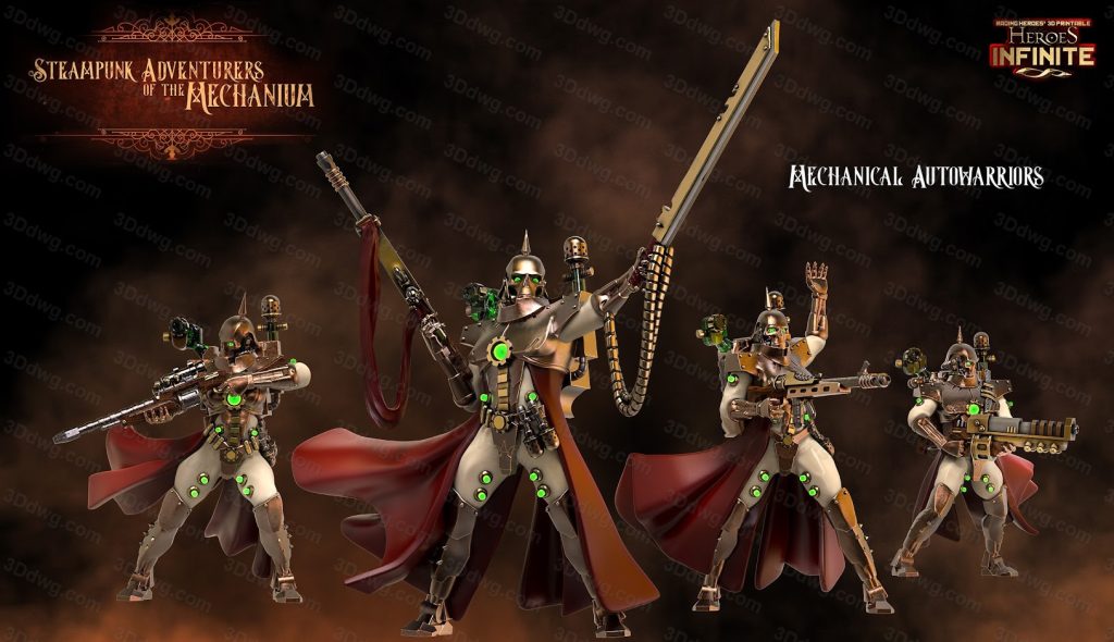 图片[18]-机械城的蒸汽朋克冒险家-P站图纸收藏馆