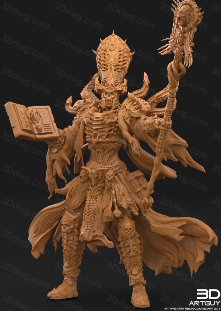 图片[3]-3DArtGuy Fantasy Characters 2022年2月-P站图纸收藏馆