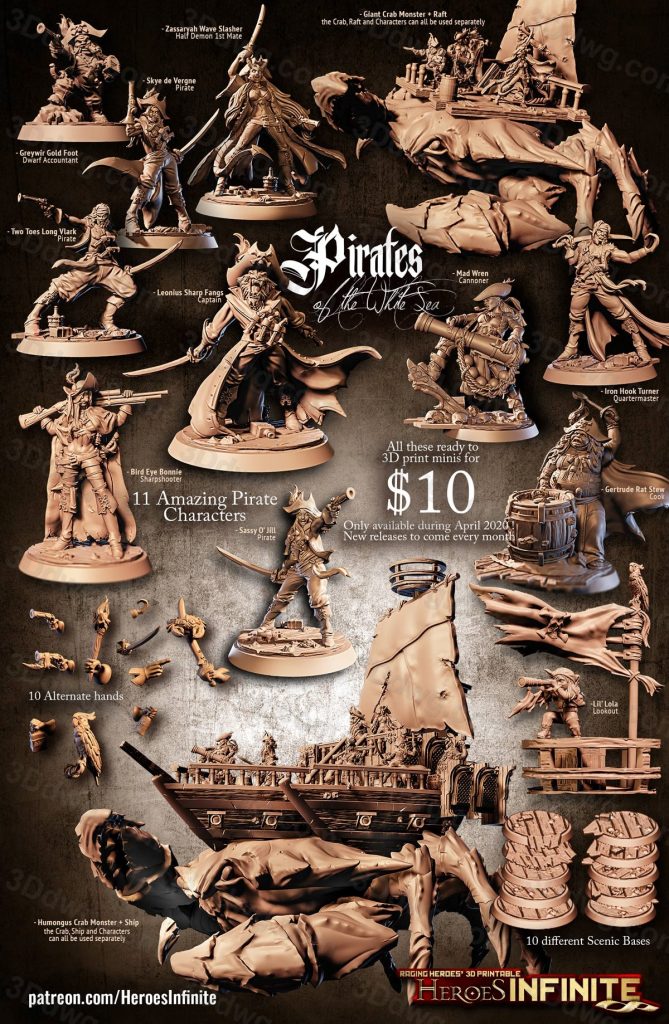 白海的海盗-P站图纸收藏馆