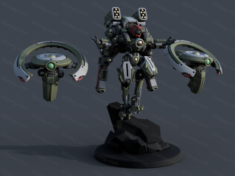 PiperMakes 日蚀机甲部队-P站图纸收藏馆