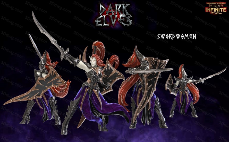 图片[8]-黑暗精灵的狂怒-P站图纸收藏馆