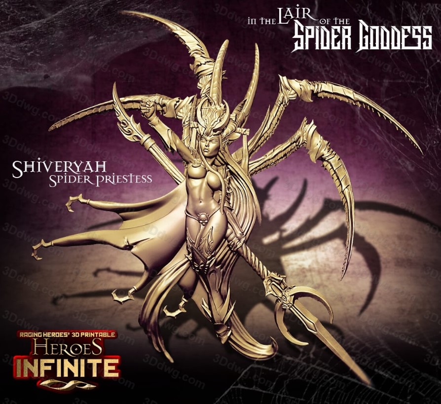 图片[11]-蜘蛛女神的巢穴-P站图纸收藏馆