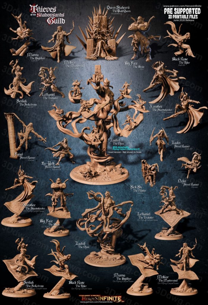 暗影沙漠的盗贼-P站图纸收藏馆