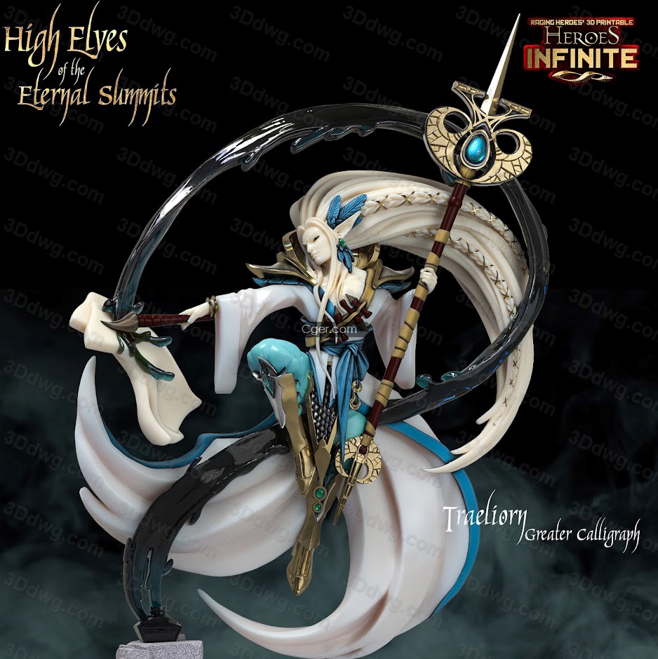 图片[33]-永恒之巅的高等精灵-P站图纸收藏馆