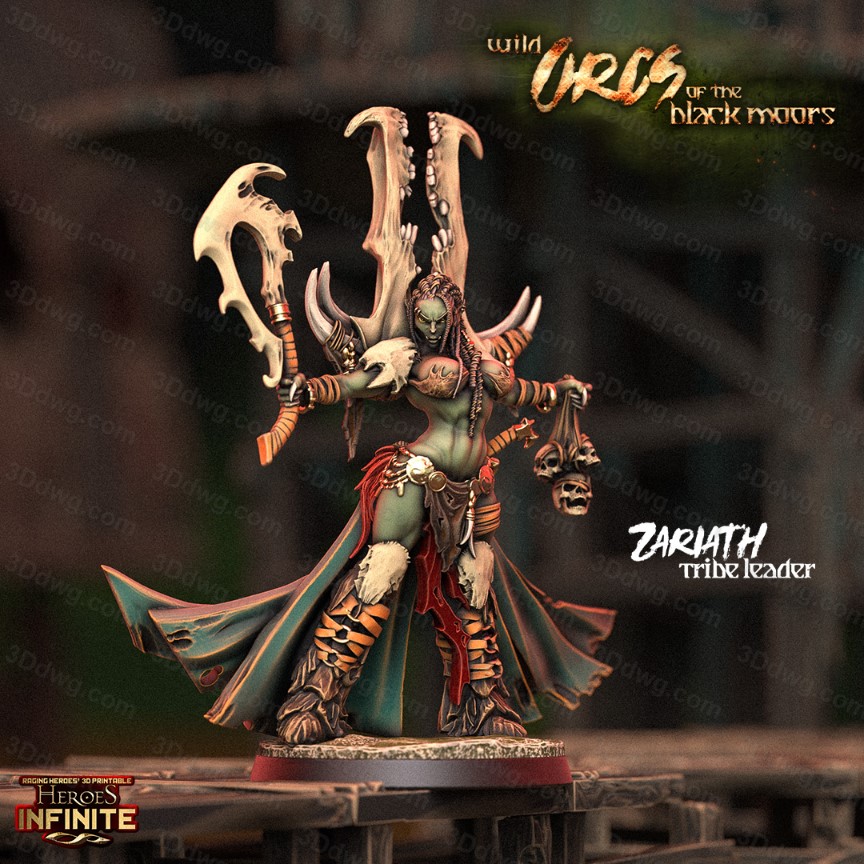 图片[1]-黑色沼泽的野兽人-P站图纸收藏馆