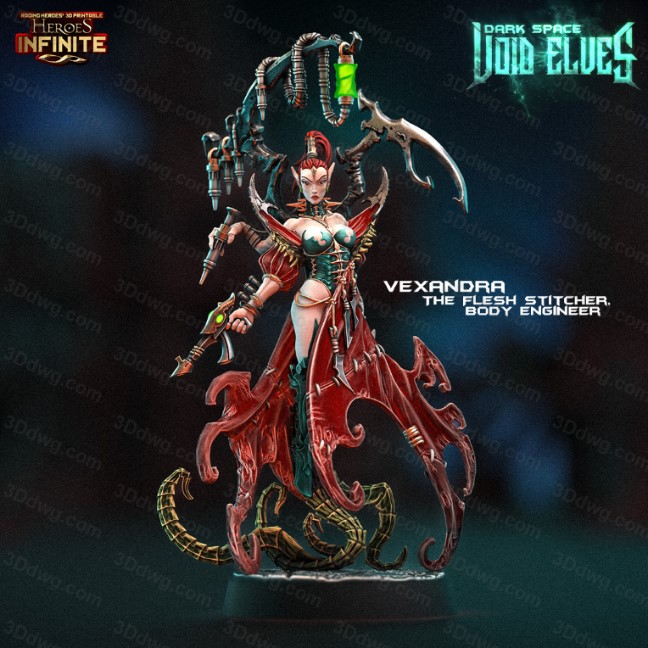 图片[3]-黑暗空间虚空精灵-P站图纸收藏馆