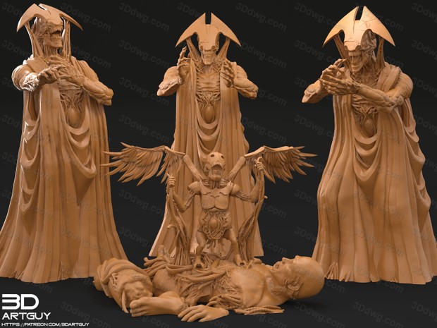 3DArtGuy Vicious Mockery-P站图纸收藏馆