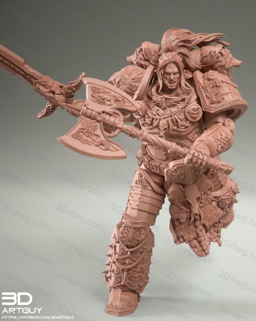 3DArtGuy Grimdark Characters 2022年4月-P站图纸收藏馆