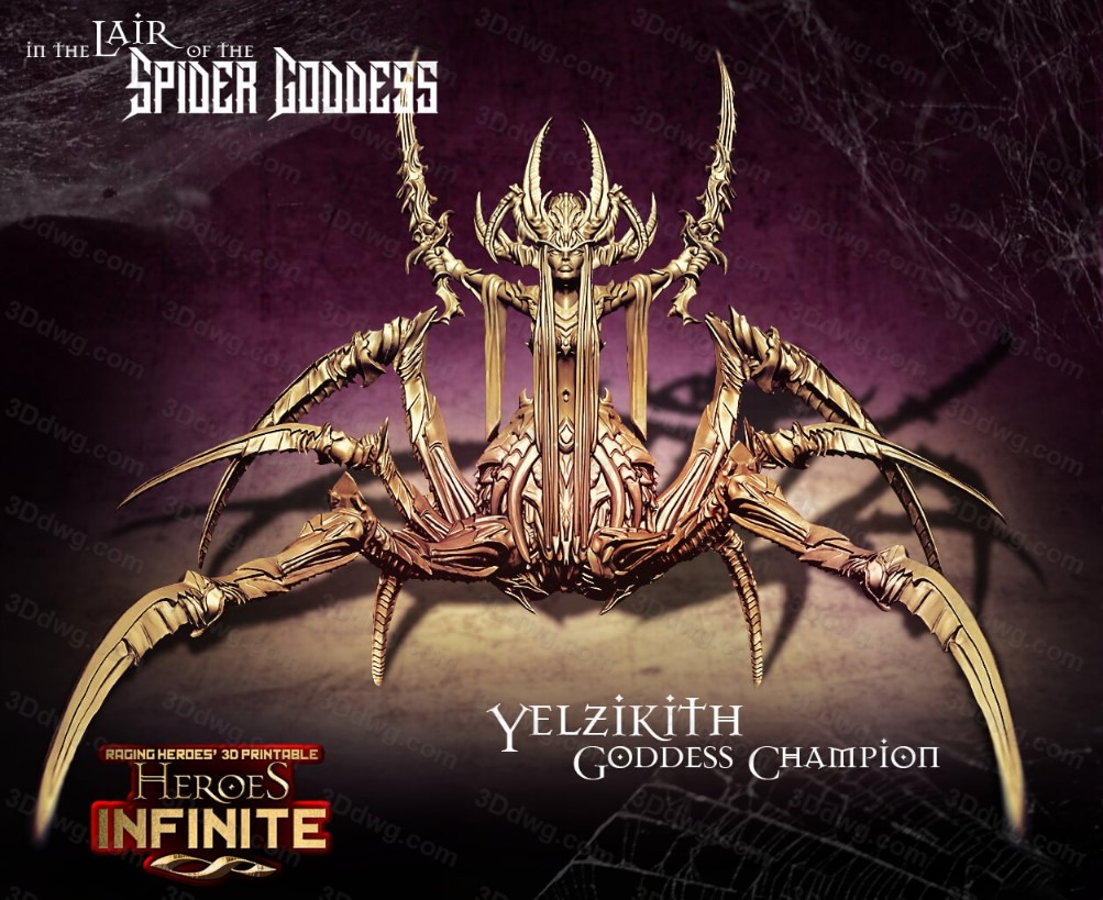 图片[5]-蜘蛛女神的巢穴-P站图纸收藏馆