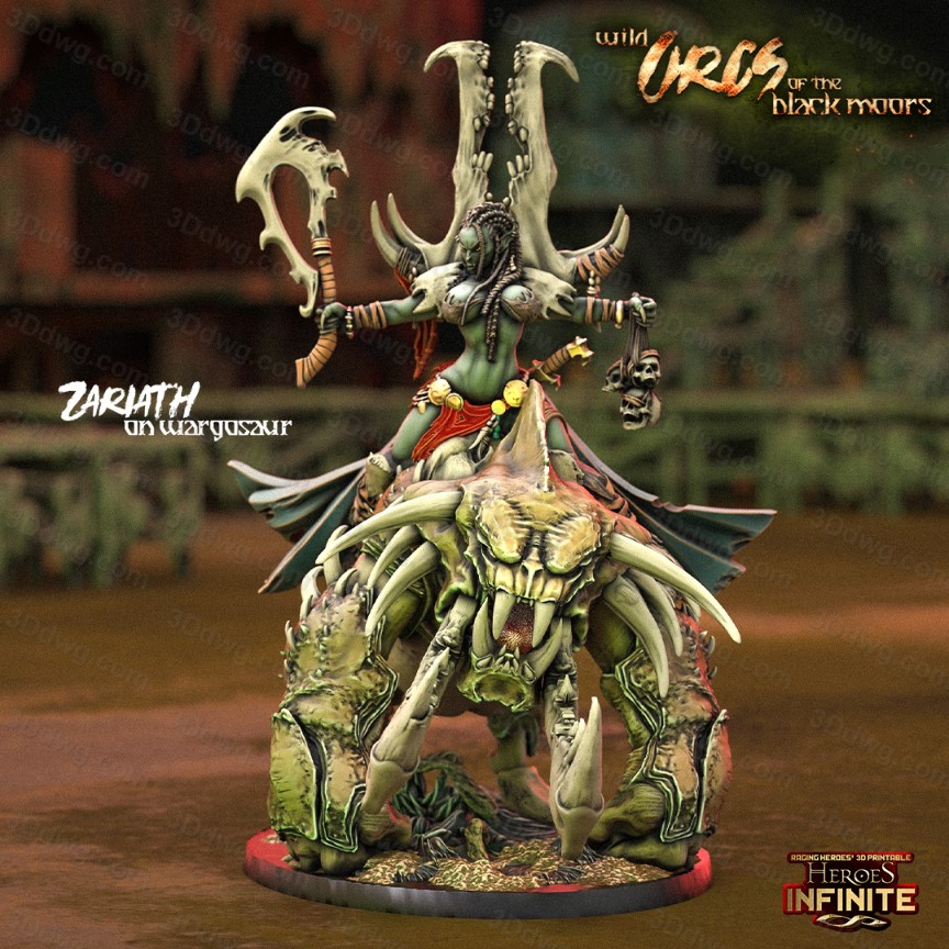 图片[3]-黑色沼泽的野兽人-P站图纸收藏馆