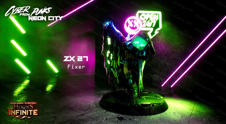 图片[13]-霓虹城的边缘行者-P站图纸收藏馆