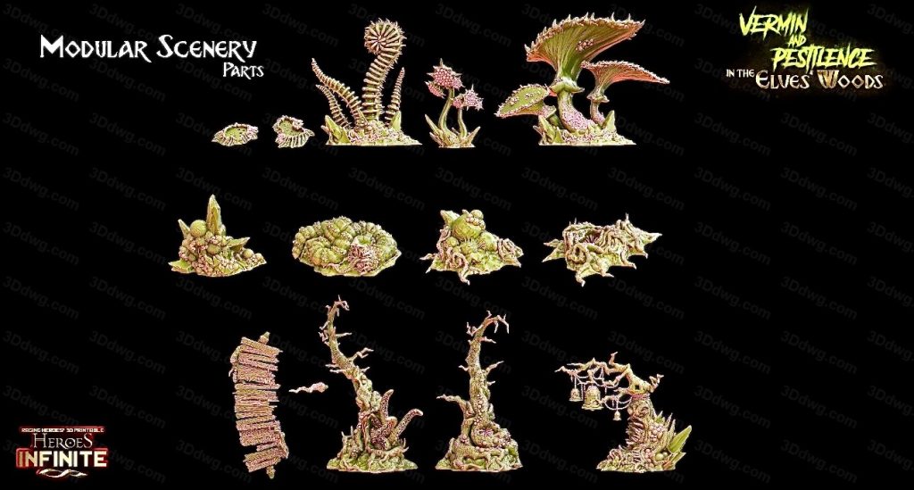 图片[5]-精灵森林里的害虫和瘟疫-P站图纸收藏馆