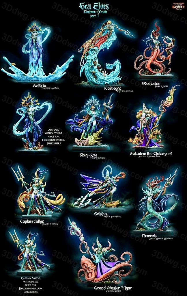 深度王国 海洋精灵2-P站图纸收藏馆