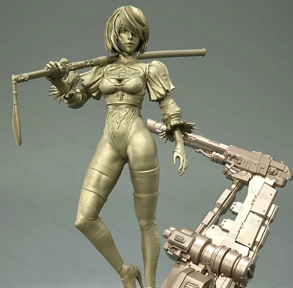 图片[3]-3DArtGuy 尼尔 机械纪元-P站图纸收藏馆