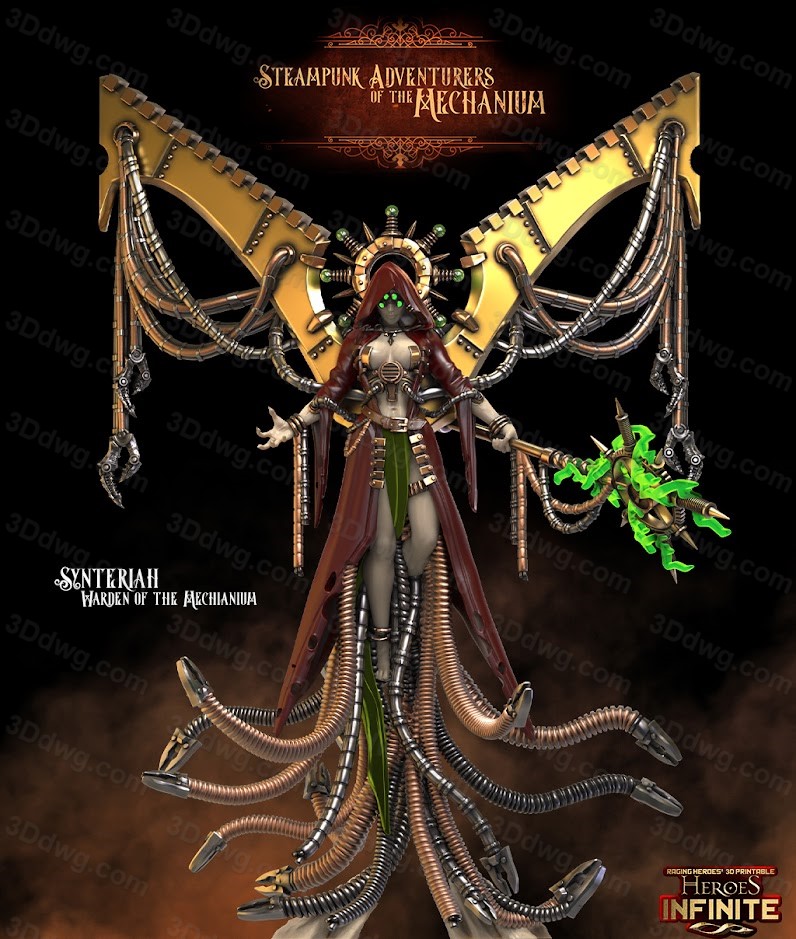 图片[3]-机械城的蒸汽朋克冒险家-P站图纸收藏馆