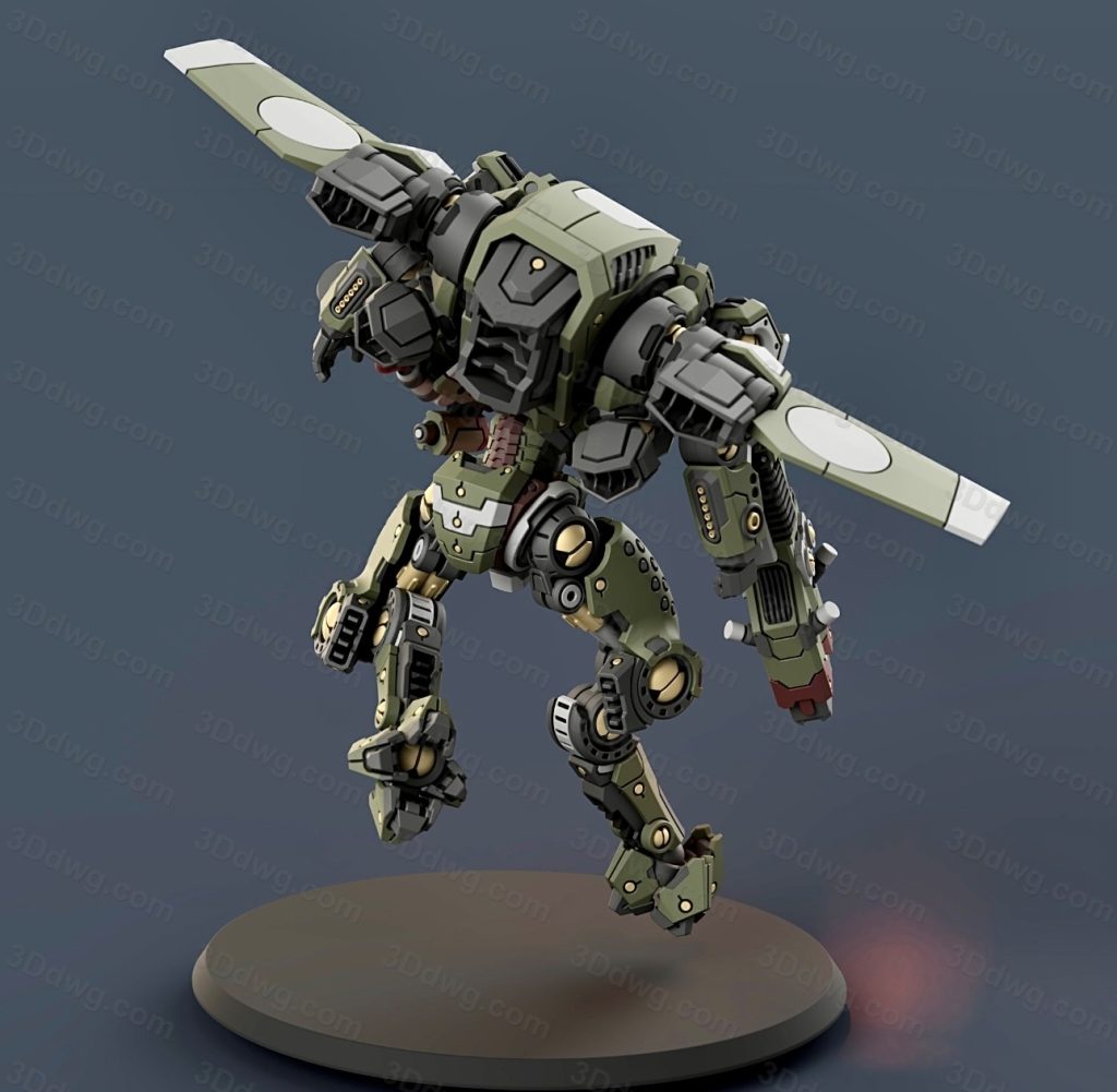 图片[4]-PiperMakes 鲟鱼机甲-P站图纸收藏馆