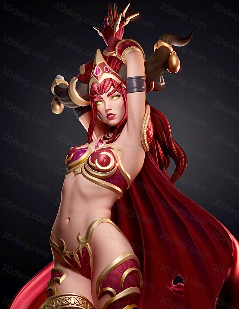 图片[2]-3dVerse 魔兽世界 阿莱克斯塔萨-P站图纸收藏馆