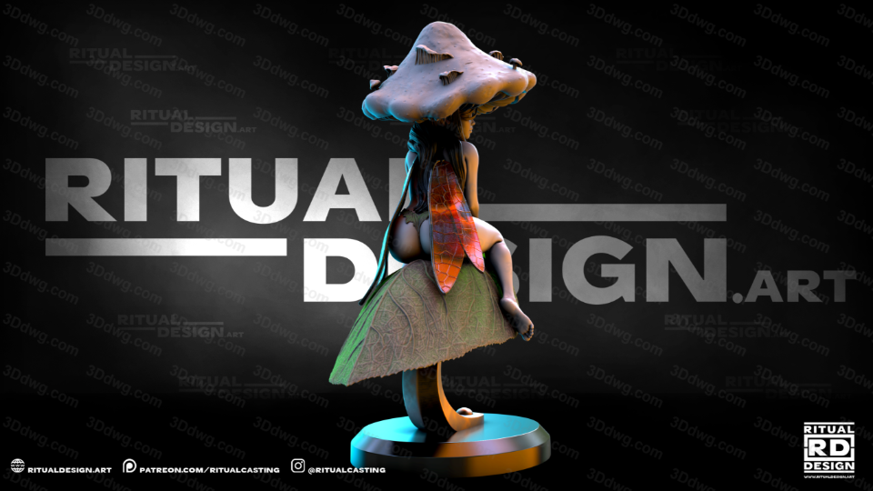 图片[3]-Ritual Casting 蘑菇女郎-P站图纸收藏馆