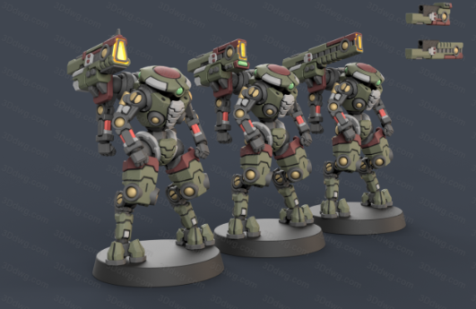 图片[3]-PiperMakes 步兵机甲小队-P站图纸收藏馆