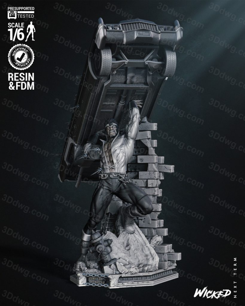 图片[2]-3DWicked 漫威 卢克·凯奇-P站图纸收藏馆