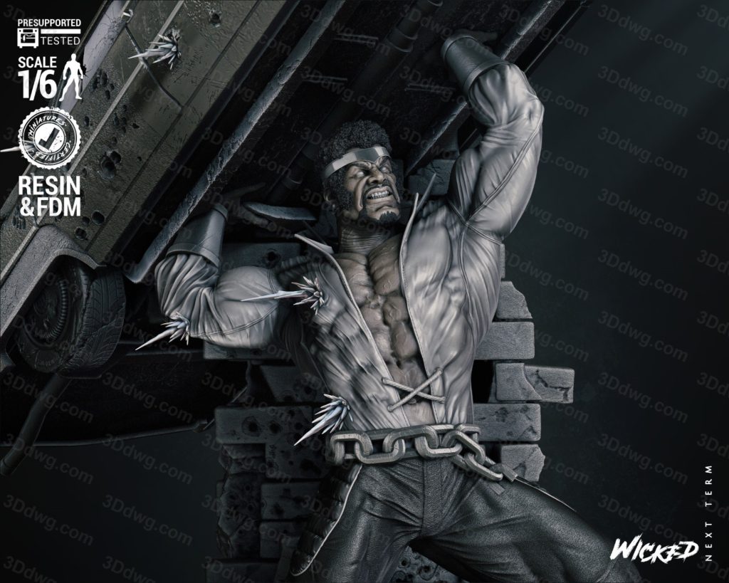 图片[3]-3DWicked 漫威 卢克·凯奇-P站图纸收藏馆