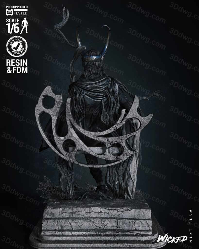 图片[5]-3DWicked 漫威 王座上的洛基-P站图纸收藏馆