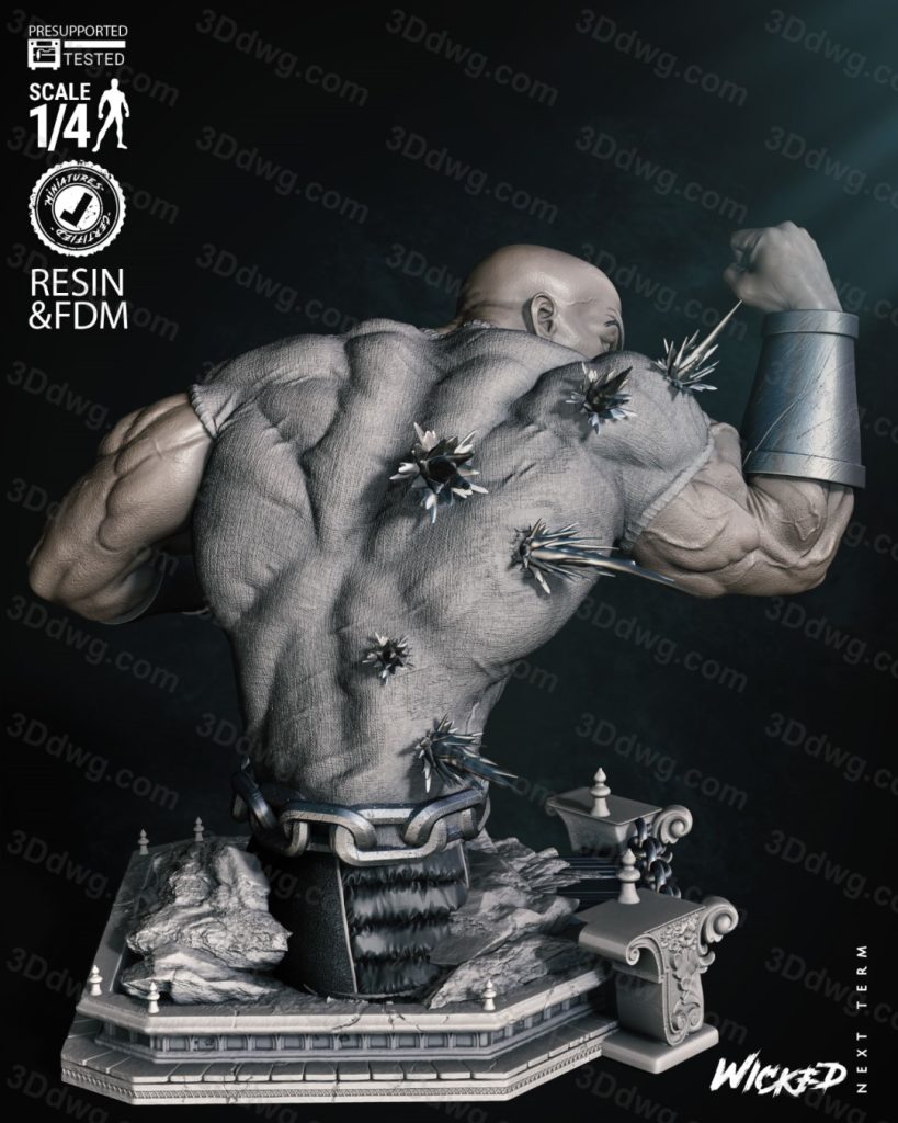 图片[5]-3DWicked 漫威 卢克·凯奇-P站图纸收藏馆