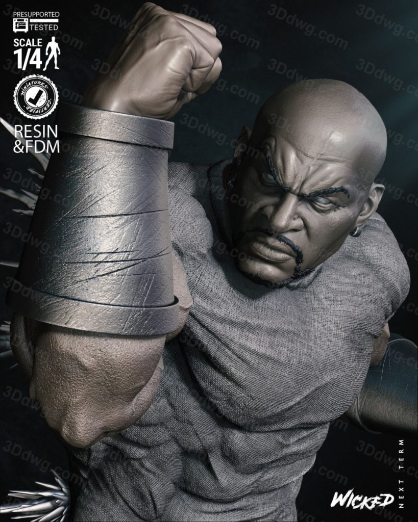 图片[4]-3DWicked 漫威 卢克·凯奇-P站图纸收藏馆