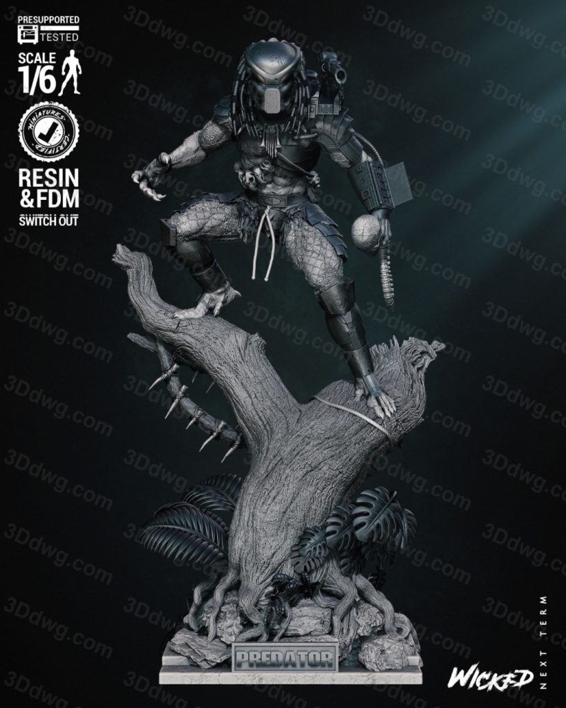 图片[4]-3DWicked 异形 铁血战士-P站图纸收藏馆