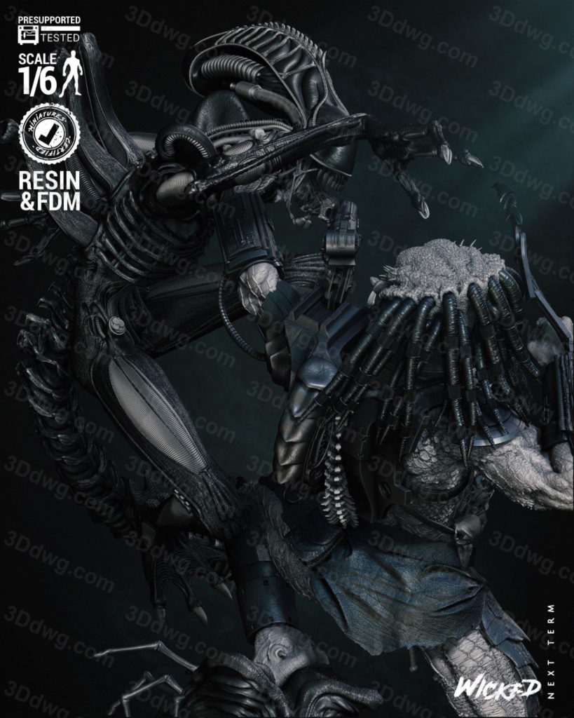 图片[2]-3DWicked 异形与铁血战士-P站图纸收藏馆