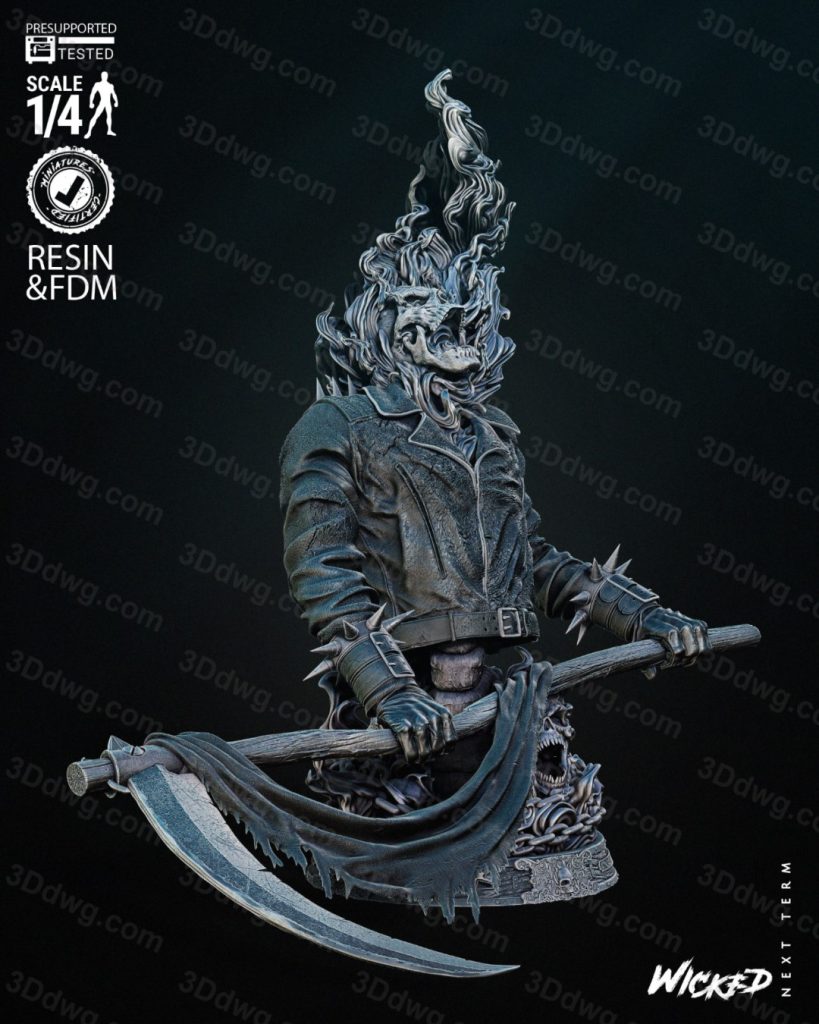 图片[4]-3DWicked 漫威 恶灵骑士-P站图纸收藏馆