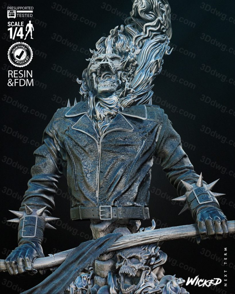 图片[2]-3DWicked 漫威 恶灵骑士-P站图纸收藏馆