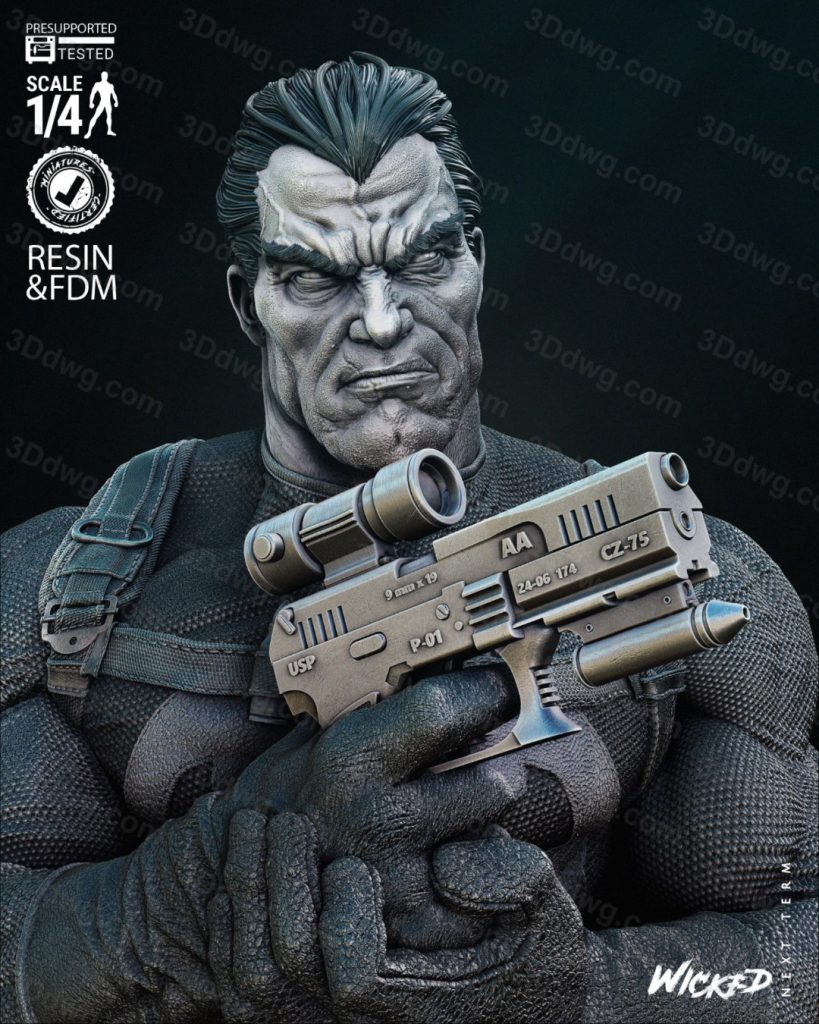 图片[5]-3DWicked 漫威 惩罚者-P站图纸收藏馆