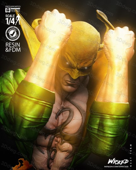 图片[2]-3DWicked 漫威 铁拳-P站图纸收藏馆