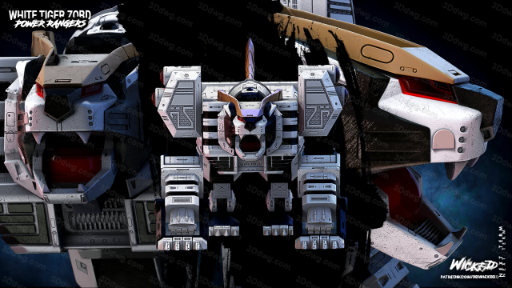 图片[7]-3DWicked 超凡战队 白虎佐德-P站图纸收藏馆