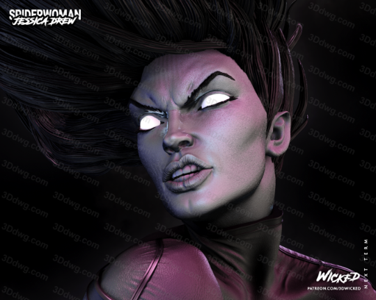 图片[6]-3DWicked 漫威 蜘蛛女侠-P站图纸收藏馆
