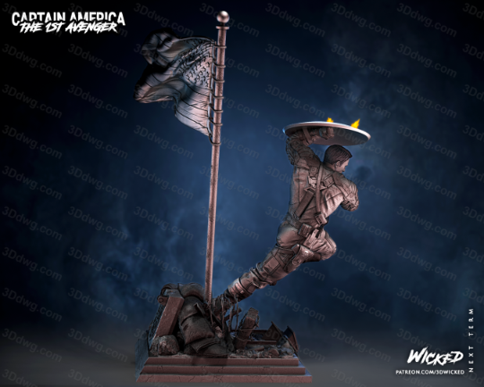 图片[6]-3DWicked 漫威 复联 美国队长-P站图纸收藏馆