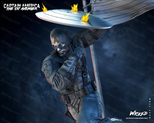 图片[5]-3DWicked 漫威 复联 美国队长-P站图纸收藏馆