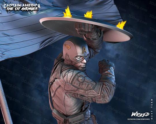 图片[2]-3DWicked 漫威 复联 美国队长-P站图纸收藏馆