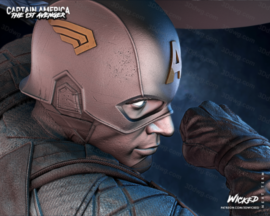 图片[4]-3DWicked 漫威 复联 美国队长-P站图纸收藏馆
