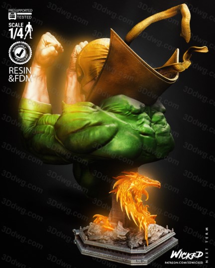 图片[4]-3DWicked 漫威 铁拳-P站图纸收藏馆