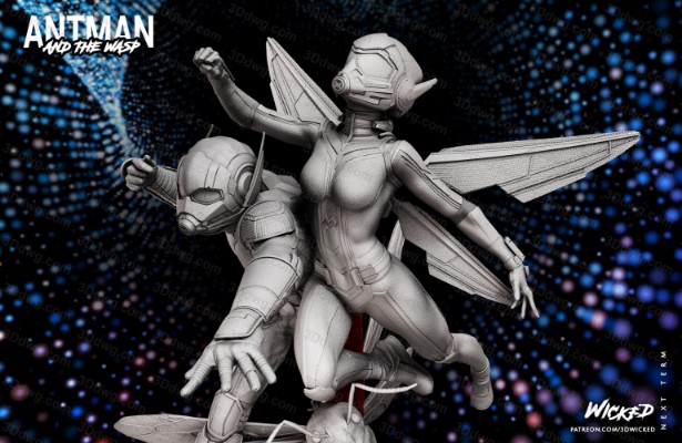 图片[5]-3DWicked 漫威 蚁人与黄蜂女-P站图纸收藏馆