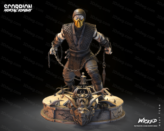 3DWicked 漫威 蜘蛛侠 蝎子人-P站图纸收藏馆