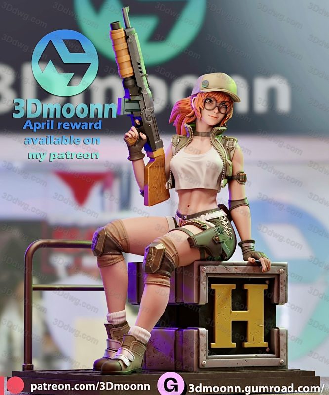 3Dmoonn 合金弹头 Fio-P站图纸收藏馆