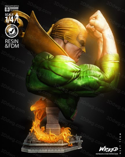 图片[3]-3DWicked 漫威 铁拳-P站图纸收藏馆