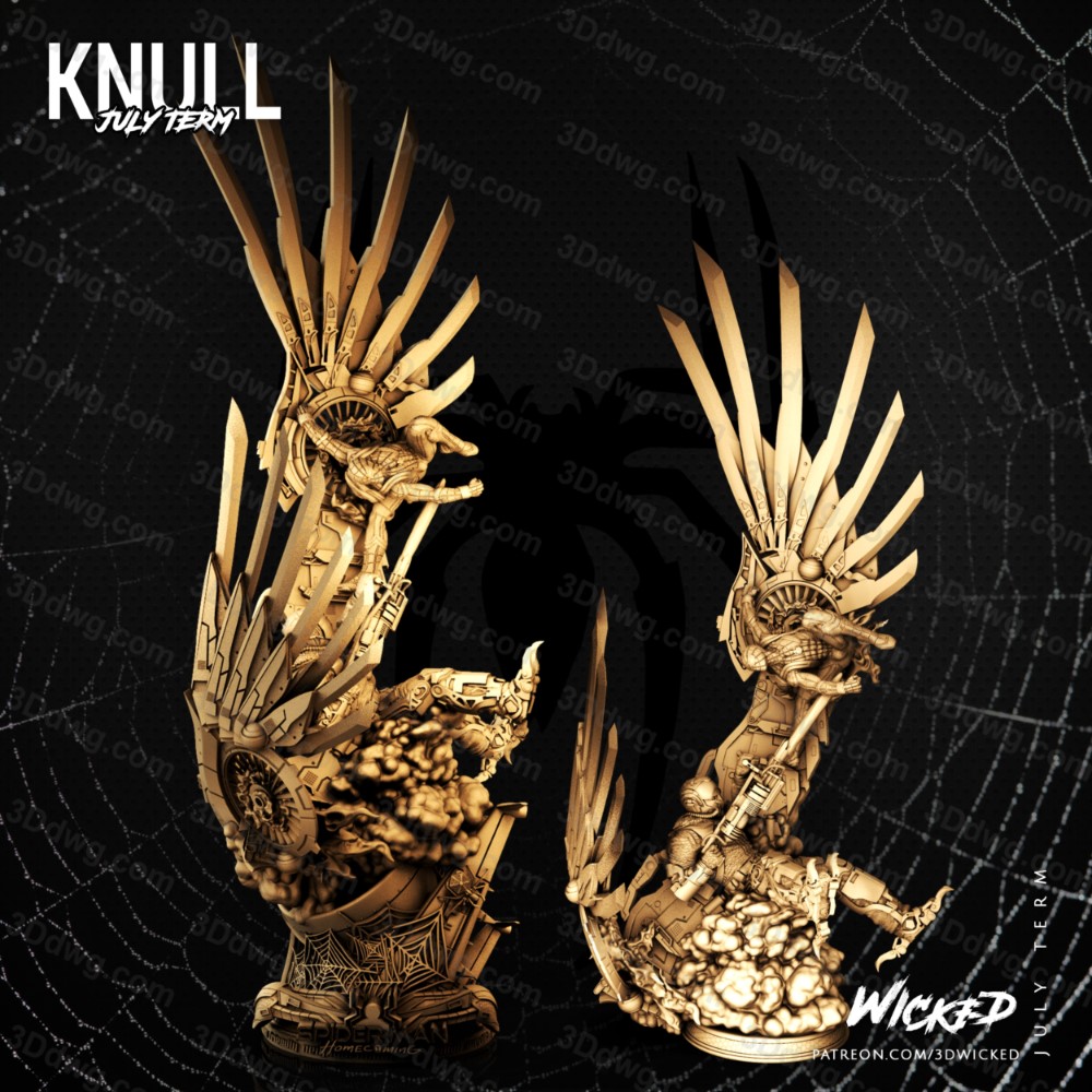 图片[2]-3DWicked 漫威 蜘蛛侠VS秃鹫-P站图纸收藏馆