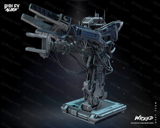 图片[6]-3DWicked 异形 工程机器人内的Ripley-P站图纸收藏馆